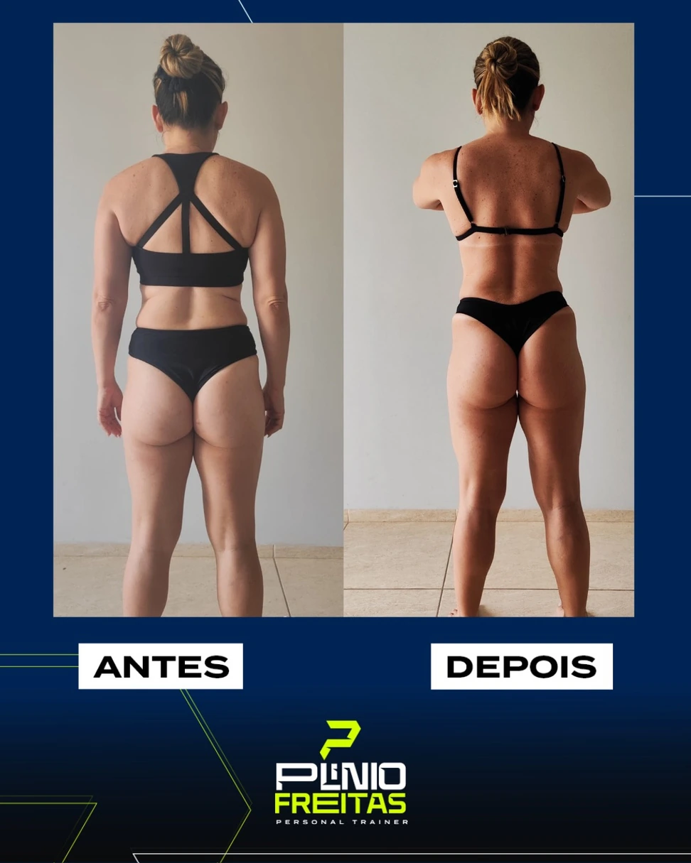 Antes e depois de Danielle Soares